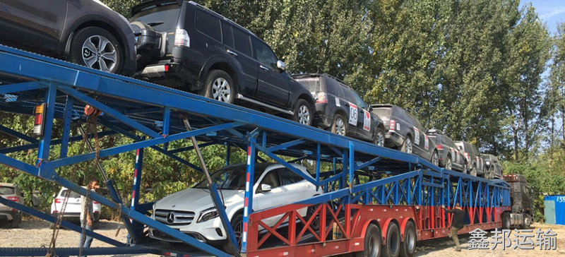 西安到貴陽(yáng)巡展車托運(yùn)公司裝車流程2